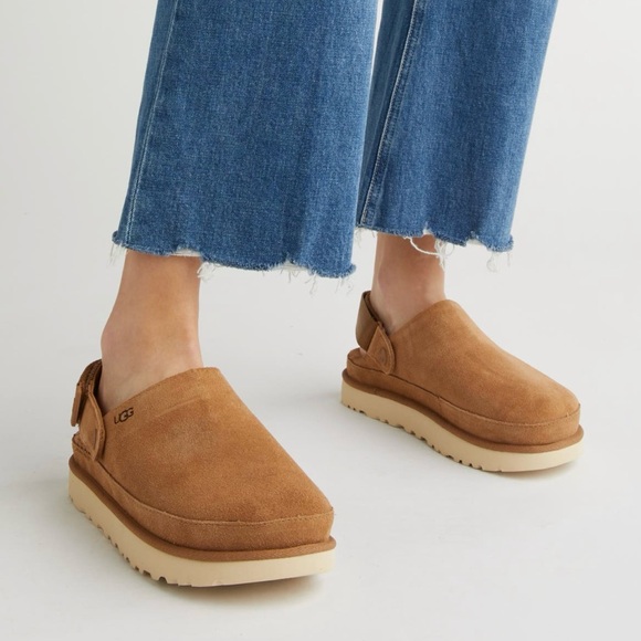 UGG Shoes - UGG Chestnut Goldenstar Clogs